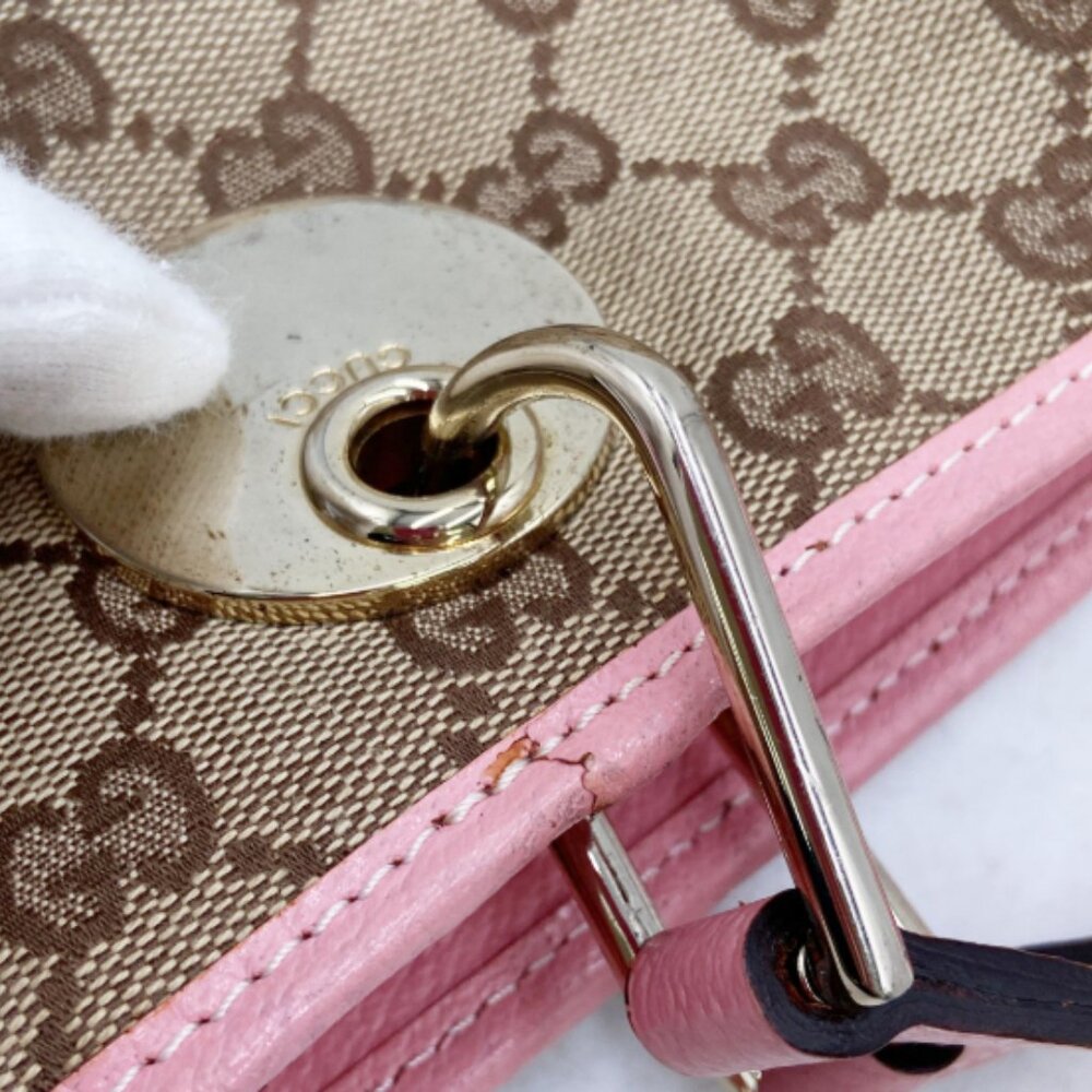 Gucci Monogram Medium Eclipse Tote Pink - image 2